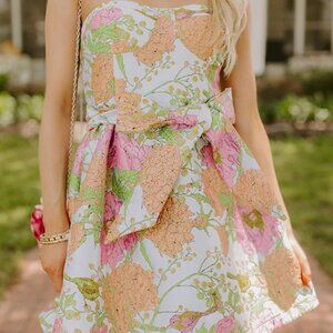 Impressions Botanical Belle Jacquard Mini Dress, new with tags